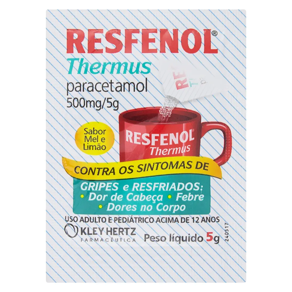 RESFENOL CHA MEL E LIMÃO SACHÊ