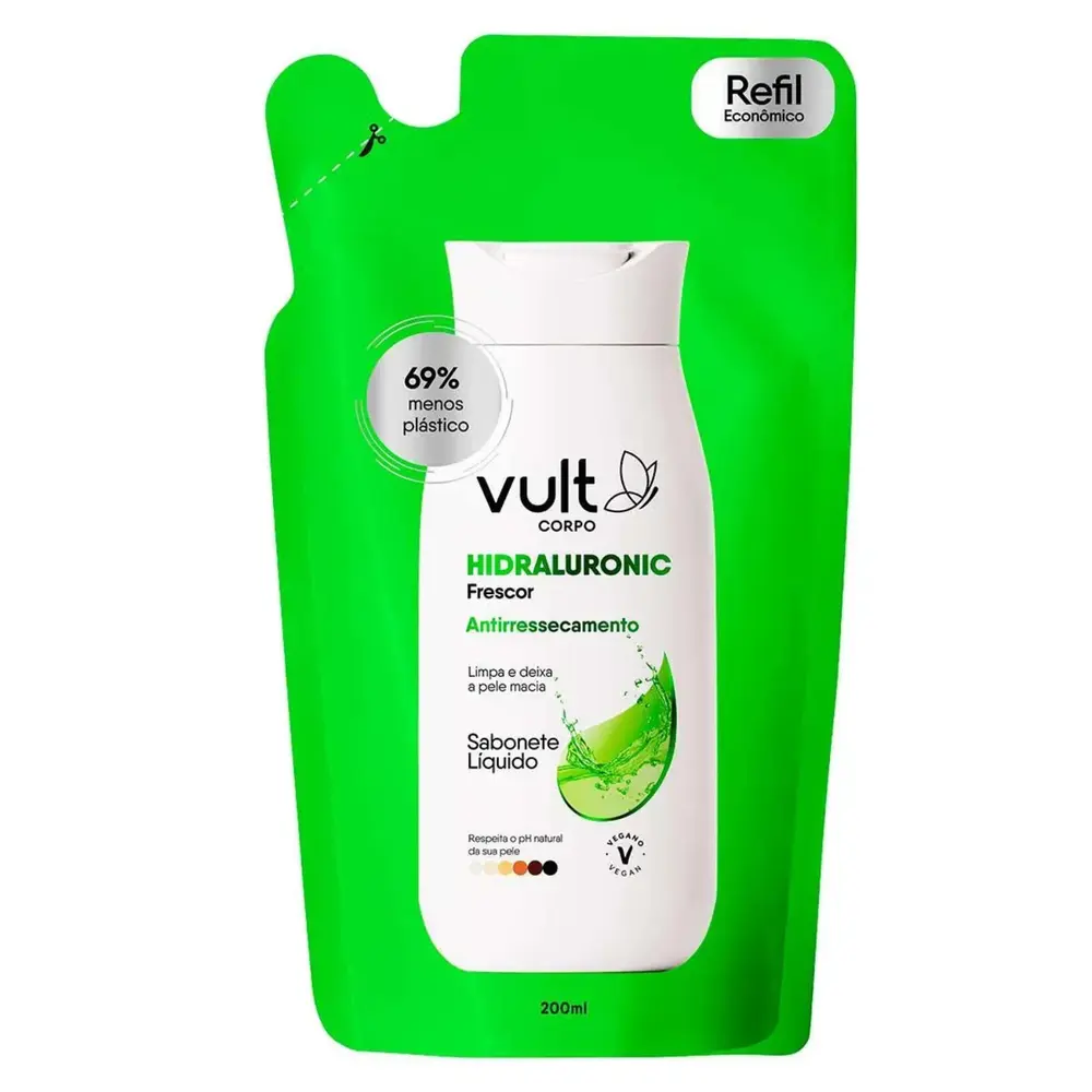 SAB VULT HIDRALURONIC FRESCOR REFIL 200ML
