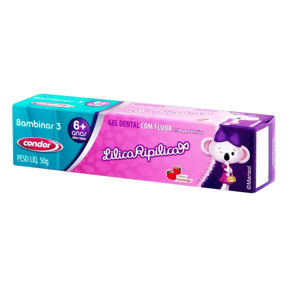 GEL DENTAL C FLUOR LILICA RIPILICA 50G