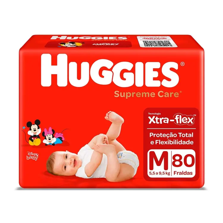 FRALDA HUGGIES SC HIP M/72 UND