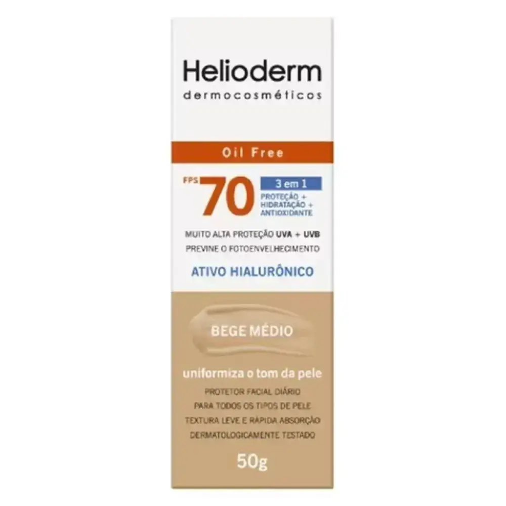 HELIODERM DERMO FACIAL FPS 70 BEGE MEDIO (HERTZ)