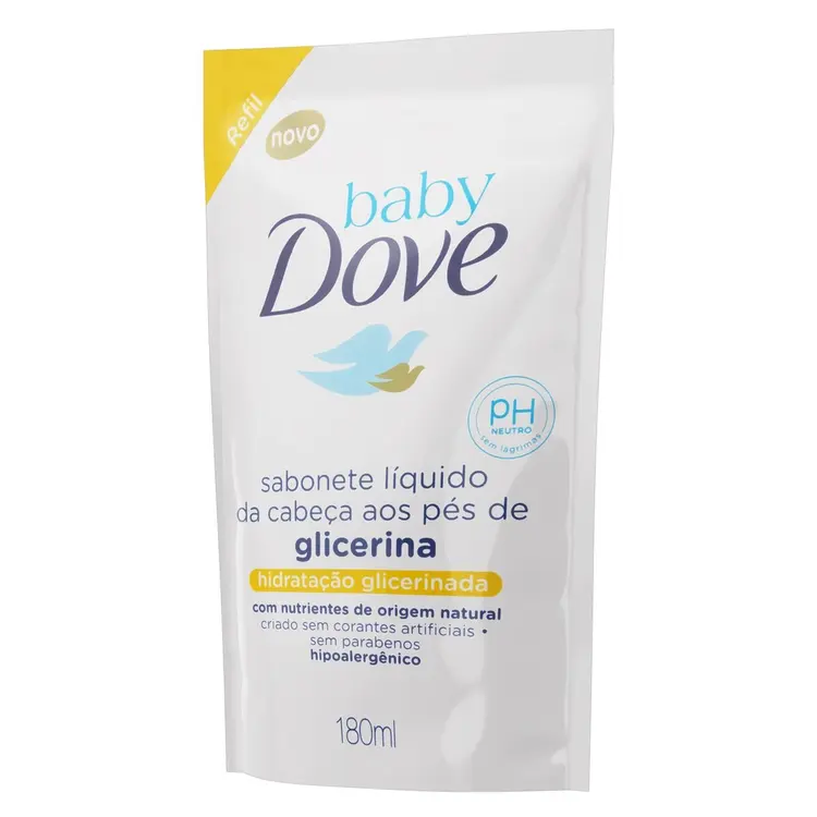 N SAB DOVE LIQ BABY GLICERINA 180ML UNIL