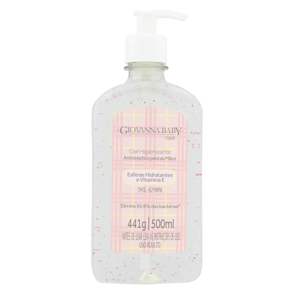 GEL HIGIENIZ GIOVANNA BABY 500ML CLASSIC(E)