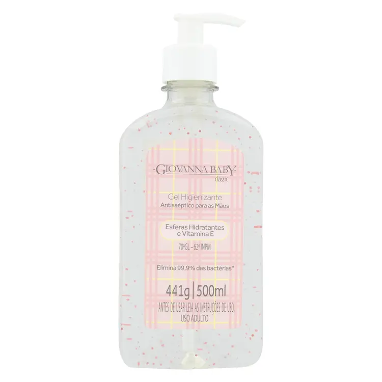 GEL HIGIENIZ GIOVANNA BABY 500ML CLASSIC(E)