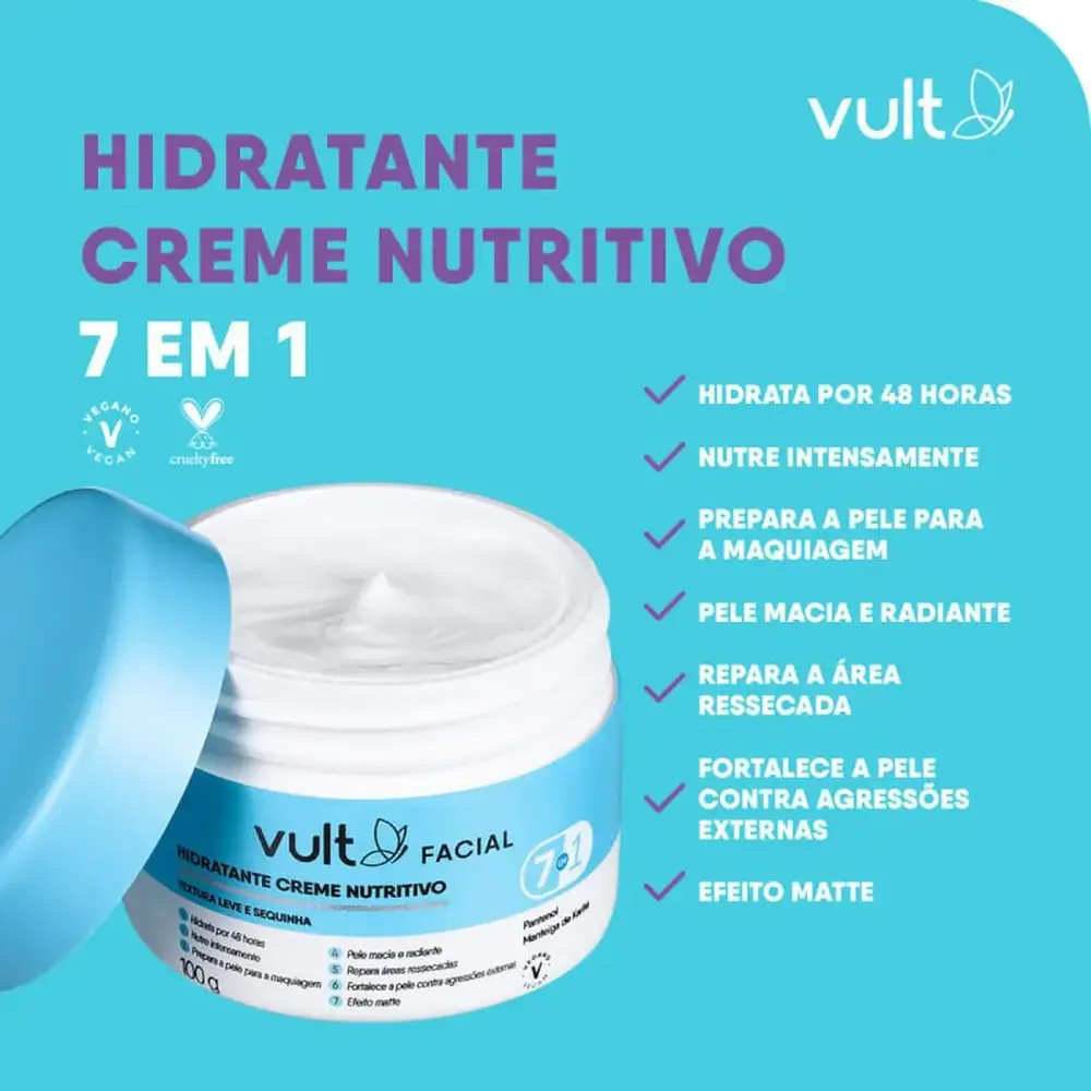 VULT CR FAC CARE NUTRITIVO 100G (MULTI)