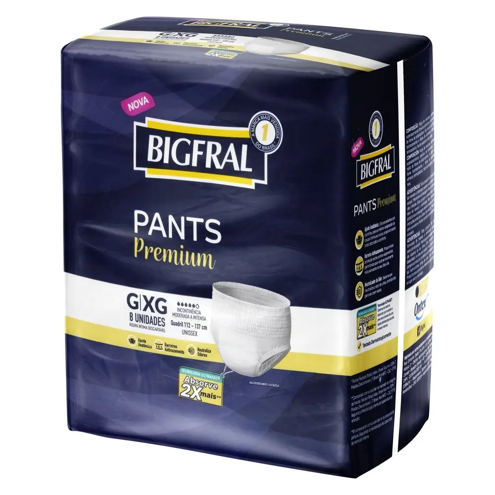 FRALDA BIGFRAL PANTS REGULAR GD/XG C/8U*