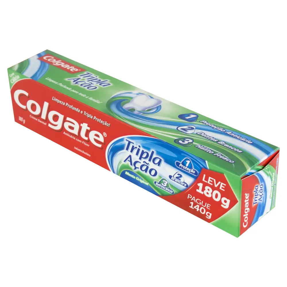 COLGATE TRIPLA  ACAO  180 GR