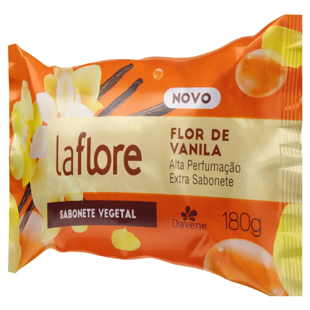 LA FLORE SABONETE VANILA DAVENE 180G