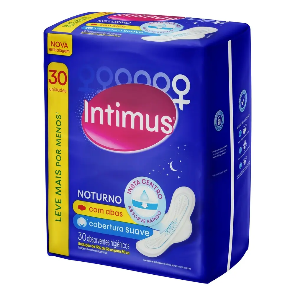 ABS INTIMUS GEL SUAVE C/ABAS 16X30 UND