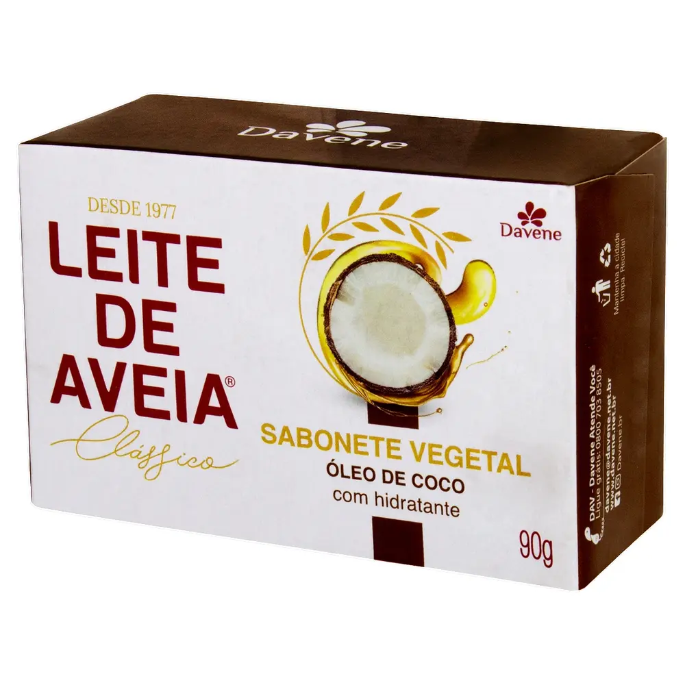 SAB DAVENE LEITE DE AVEIA 90G