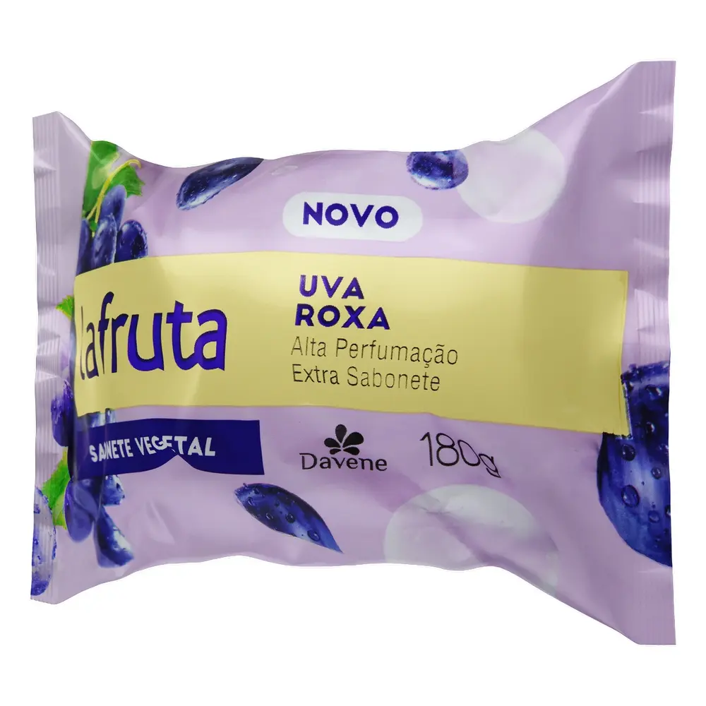 LA FRUTA SABONETE UVA ROXA DAVENE 180G