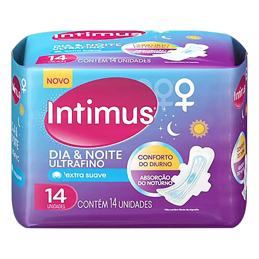 ABS INTIMUS C/ABAS EXTRA SUAVE DN C/14 UND