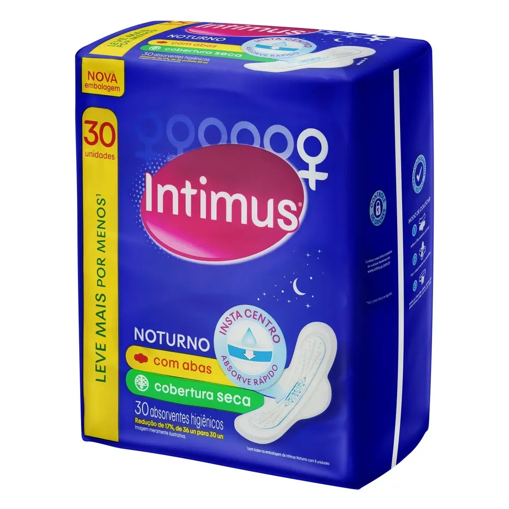 ABS INTIMUS NOT C/ABAS COBERT SECA C/30 UND