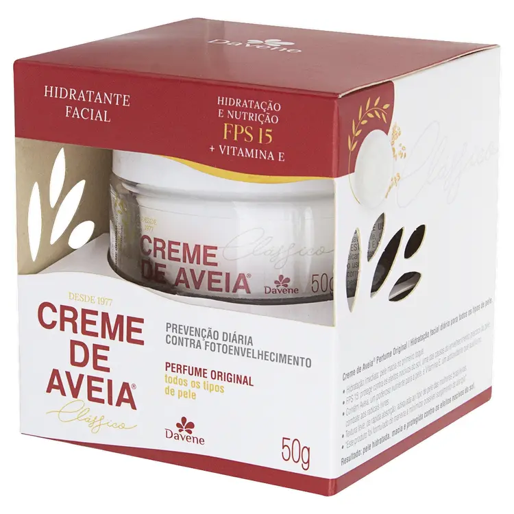 AVEIA CREME FACIAL CLASSICO 50G