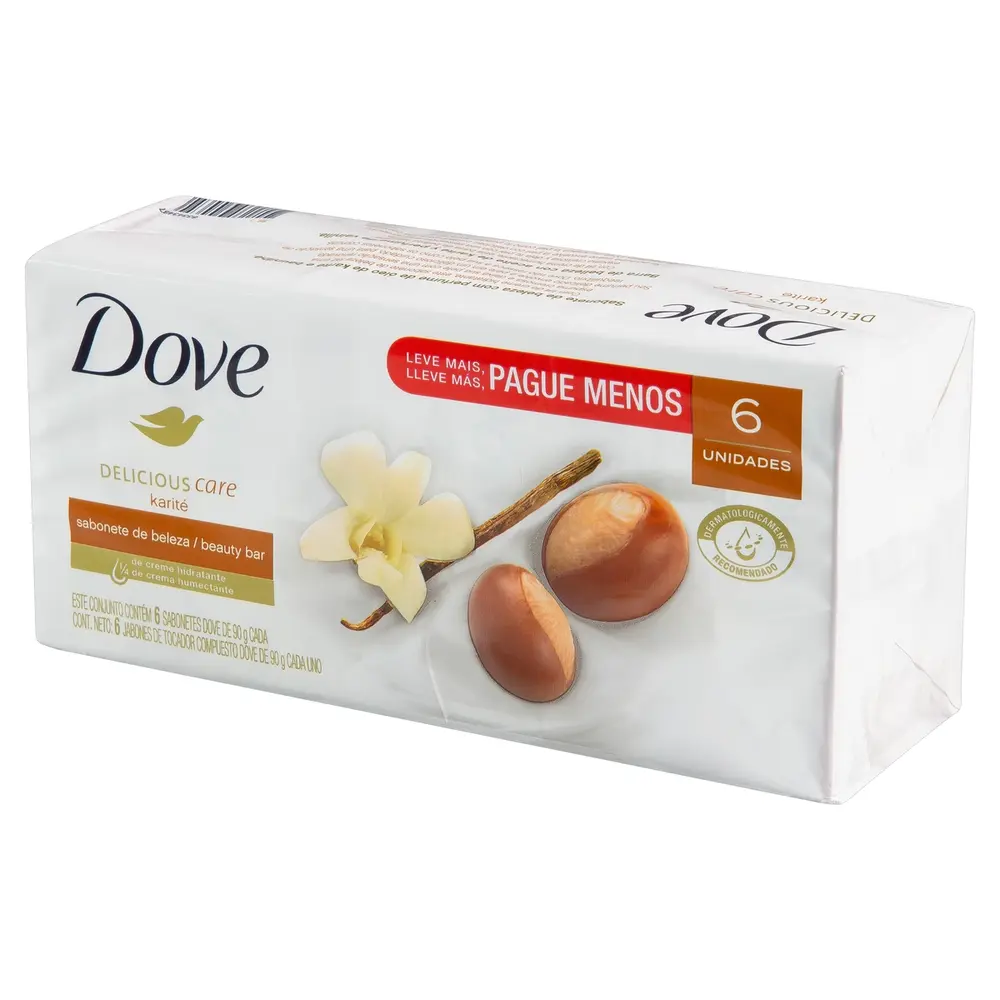 SAB DOVE KARITE/BAUNI 6X90G