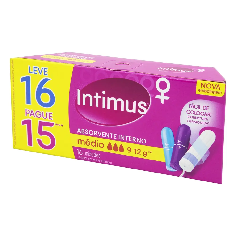ABS INTIMUS INTERNO MEDIO C/16 UND