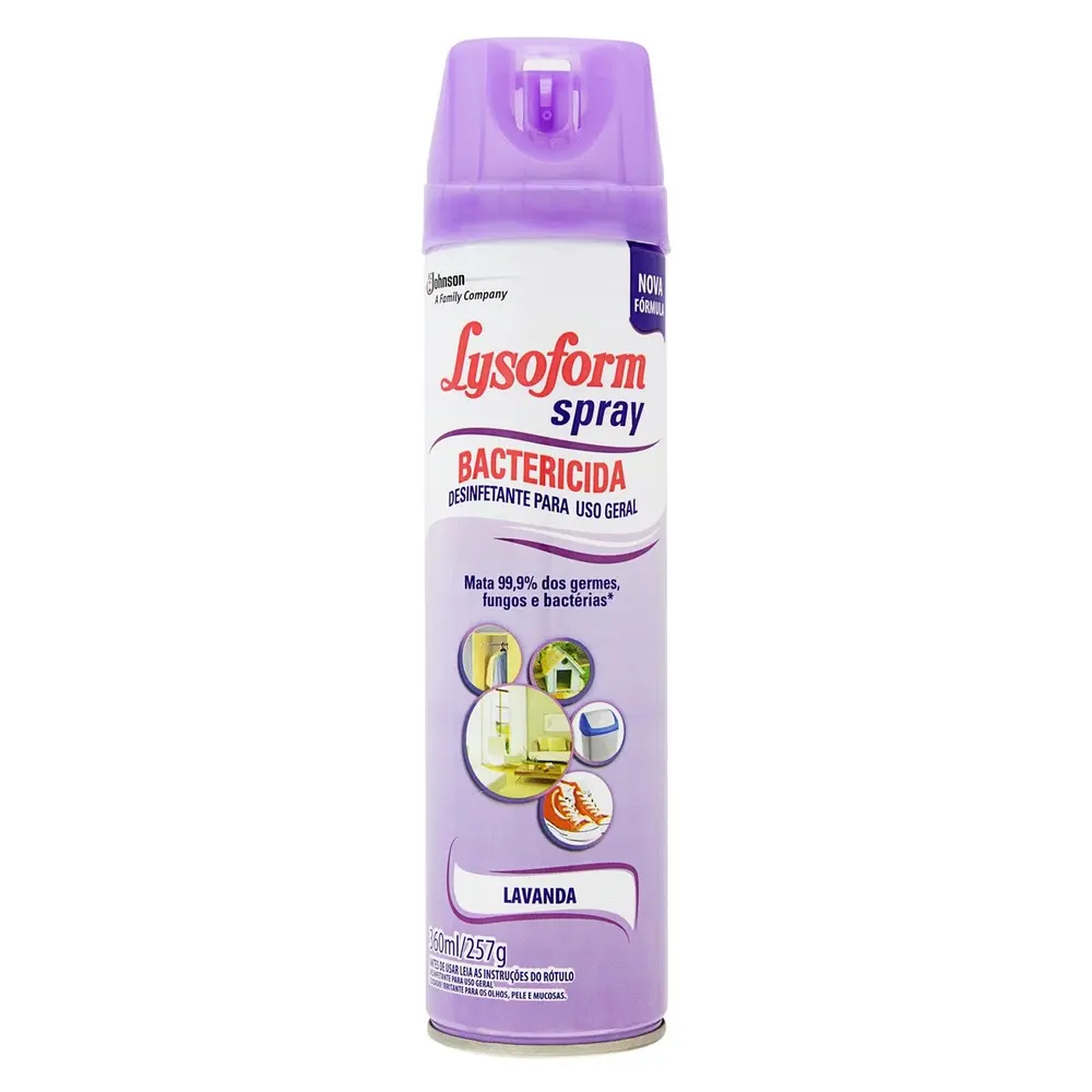 LYSOFORM AEROSSOL LAVANDA 360ML