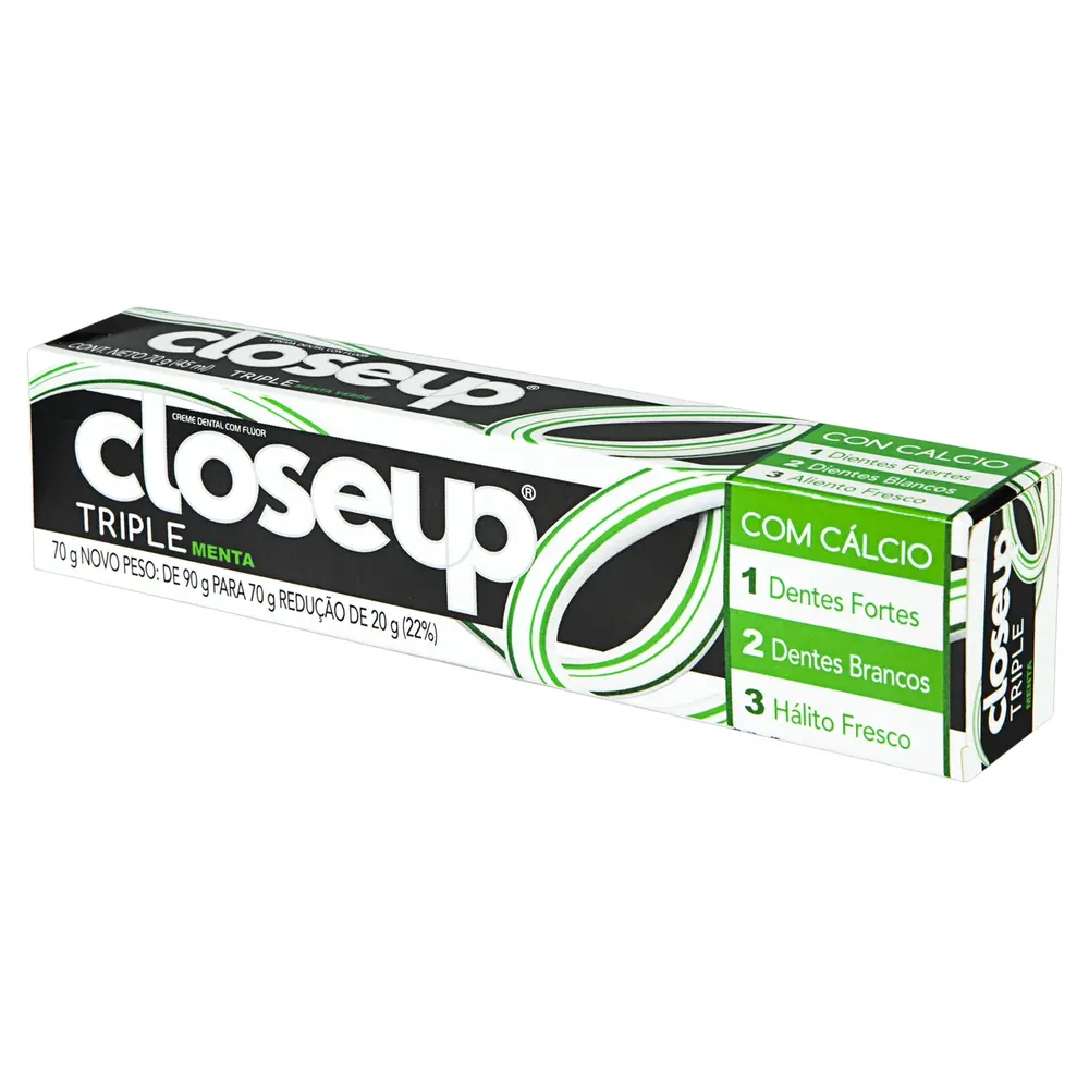CR DEN CLOSE UP TRIPLE MENTA 70G