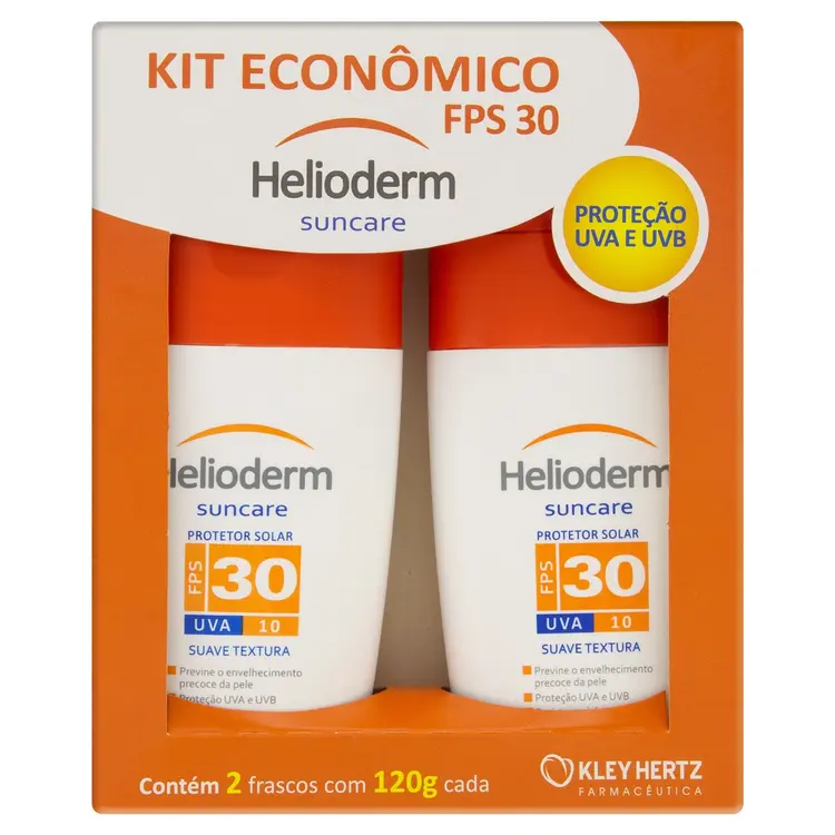 KIT ECONOMICO HELIODERM FPS 30+FPS 30