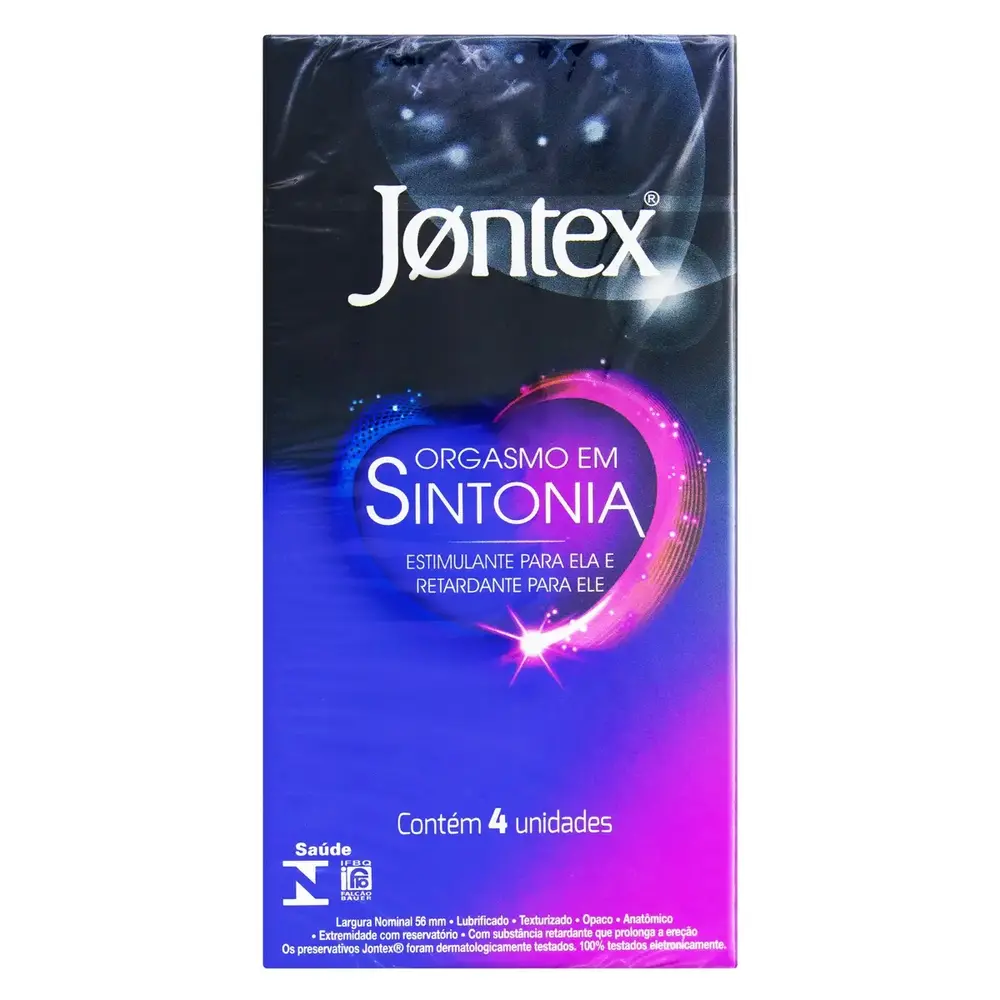 PRESERV JONTEX ORGASM SINT 4UN