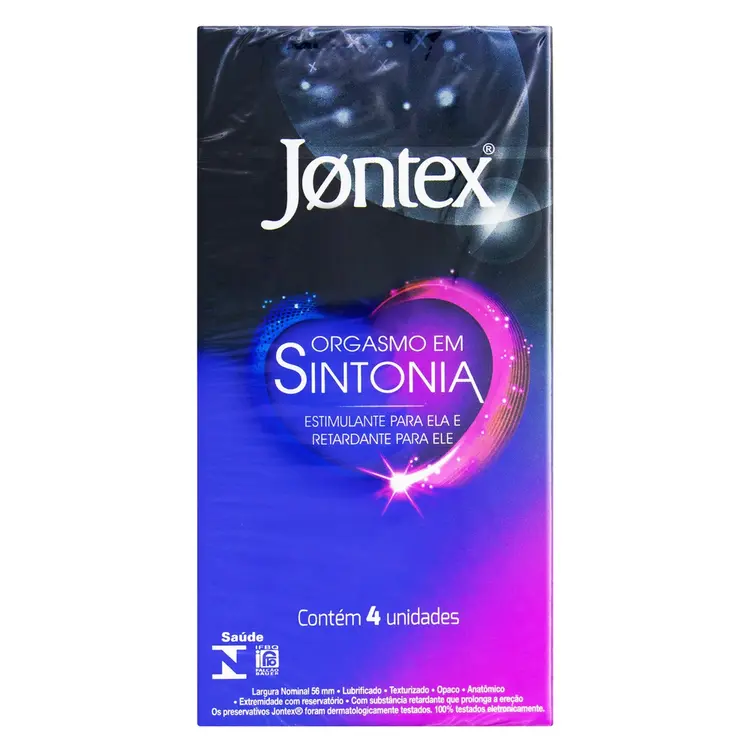 PRESERV JONTEX ORGASM SINT 4UN