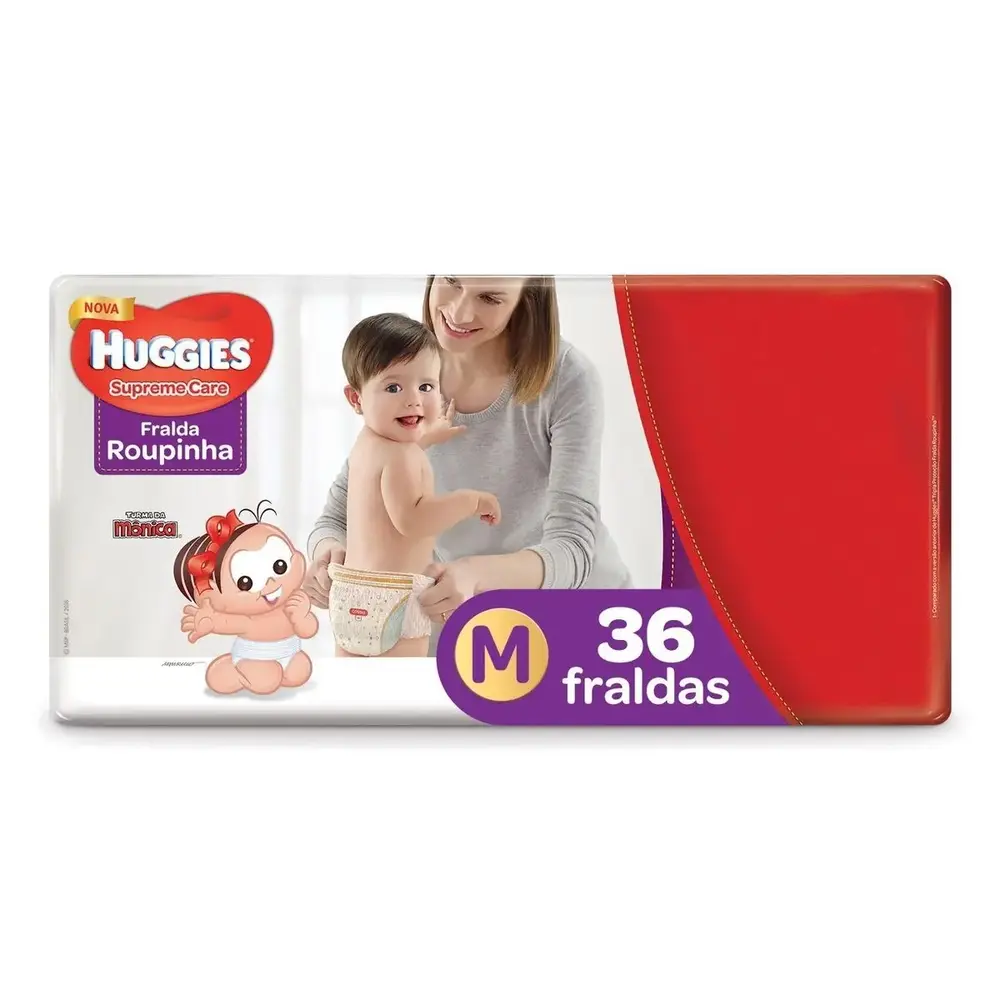 FRALDA HUGGIES SC ROUPINHA MEGA M 36