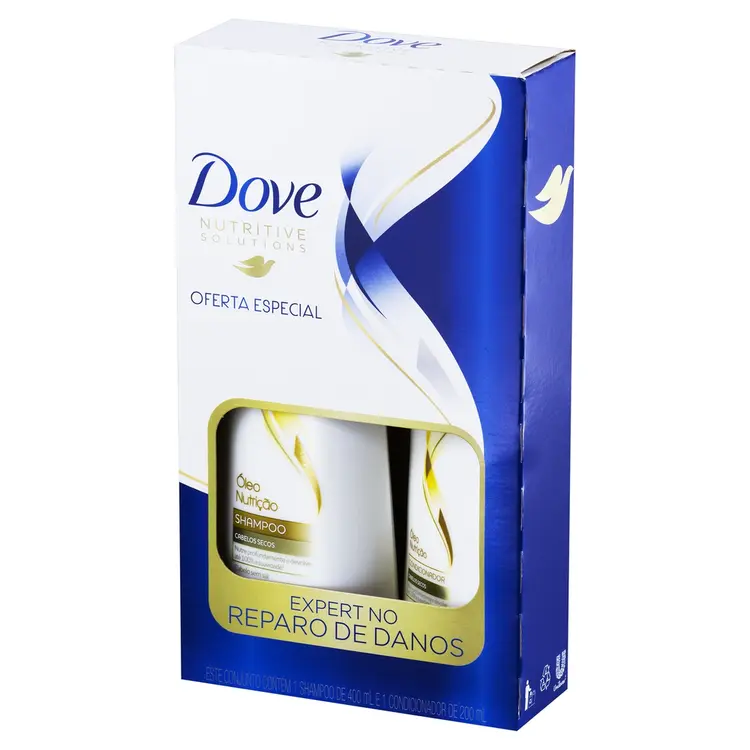 SHP DOVE OLEO NUTRI 400ML+COND 200M