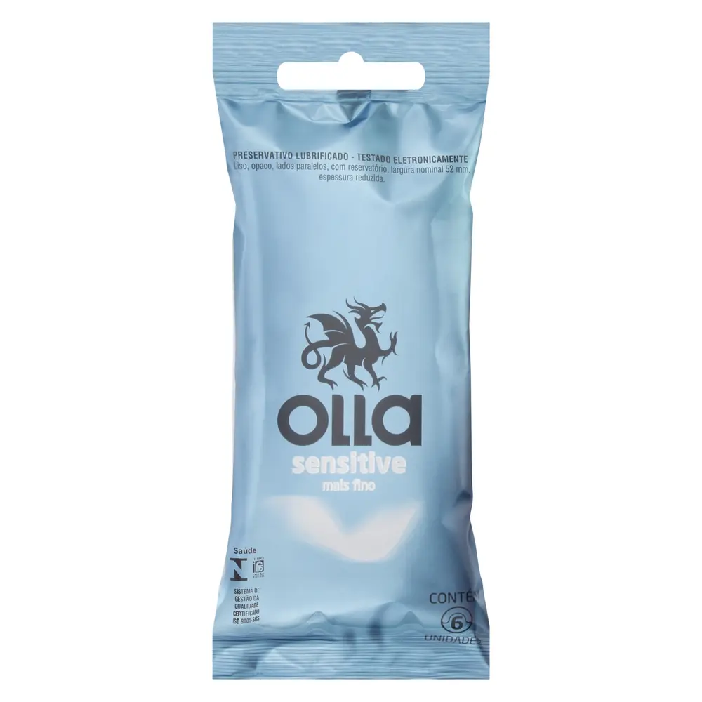 PRESERV OLLA SENSINTIVE MAIS FINO 6UNIDS