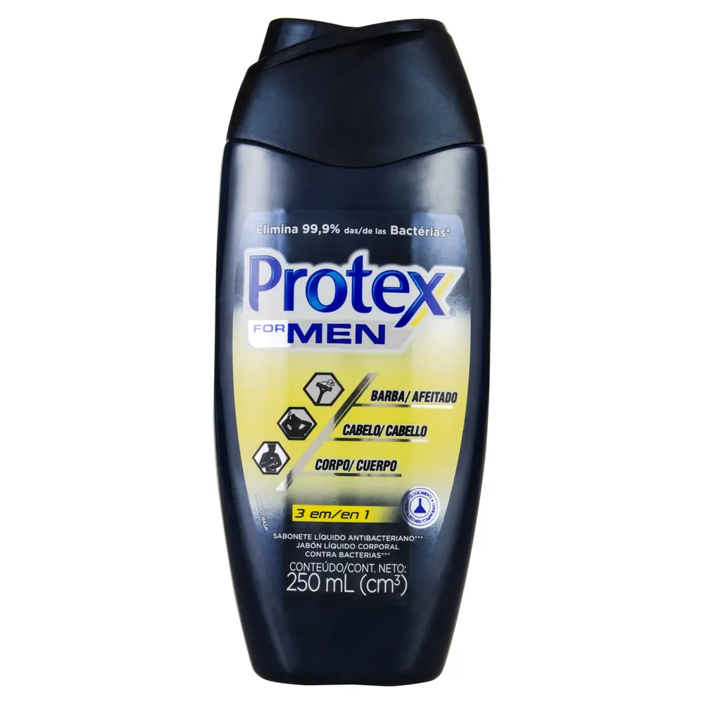 SAB LIQ PROTEX MEN TRIPLA ACAO 250ML