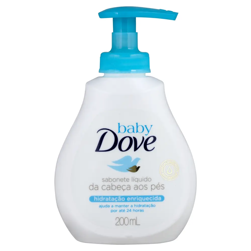 SAB DOVE LIQ BABY HIDR ENRIQ 200ML