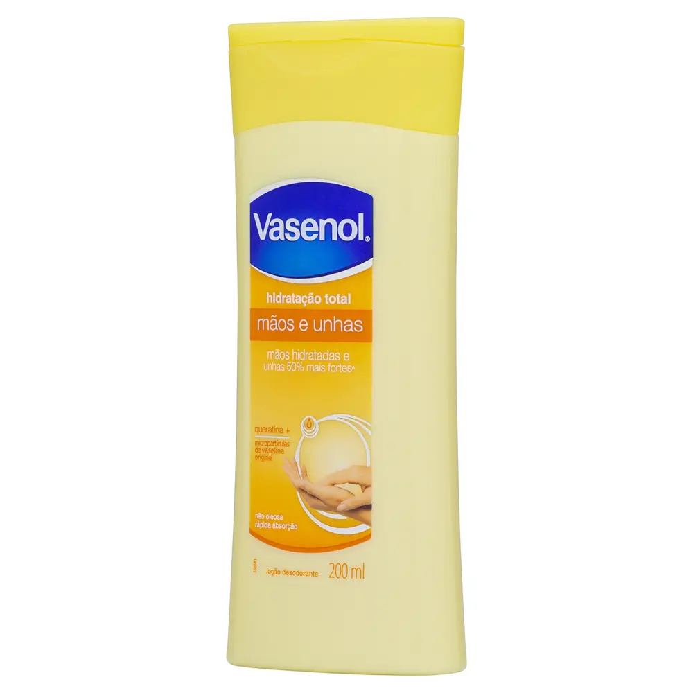 VASENOL LOC HIDR MAOS E UNHAS 200ML
