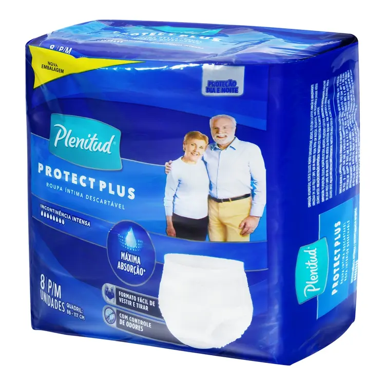 ROUPA PLENITUD PROTECT PLUS P/M C/8