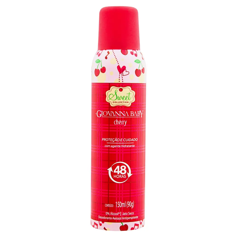 DESOD AER GIOVANNA BABY 150ML CHERRY