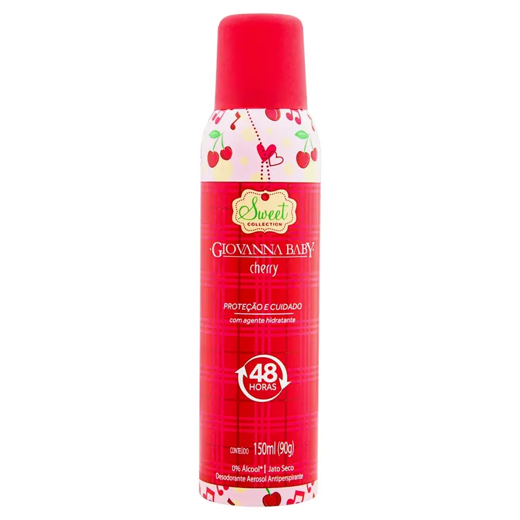 DESOD AER GIOVANNA BABY 150ML CHERRY