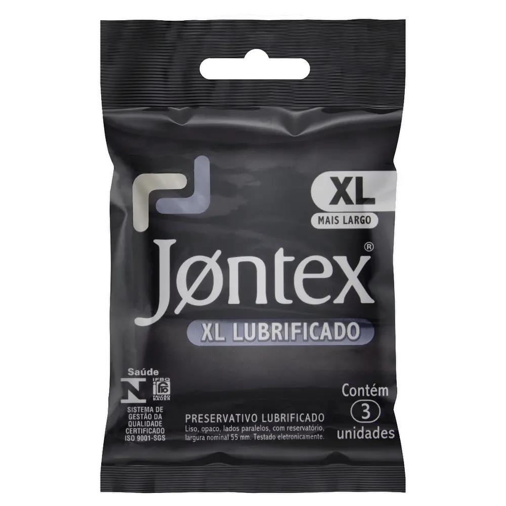 JONTEX LUBRIFICADO XL C/3
