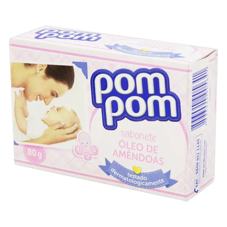 SABONETE POM POM  AMENDOAS  80 GR