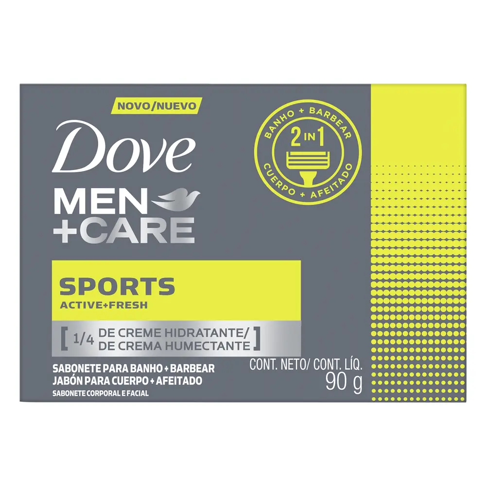 SABONETE DOVE MEN EXTRA FRESH 90G