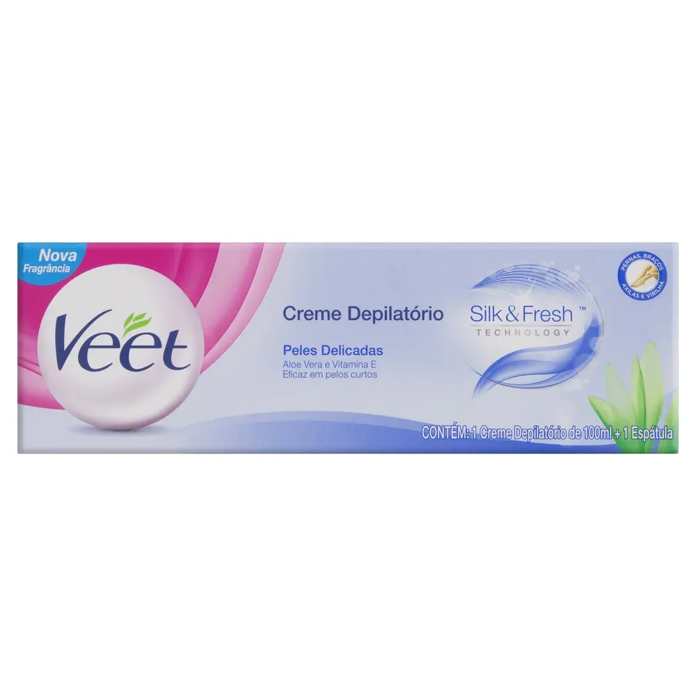 VEET CREME DEPILATORIO PELE DELICADA 90ML