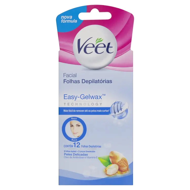 VEET C FRIA FACIAL PELE DEL 12FLS