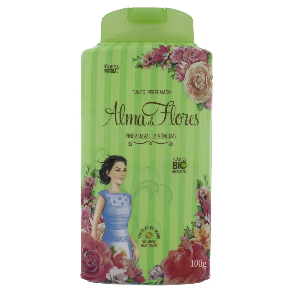 TALCO PERF ALMA DE FLORES 100G