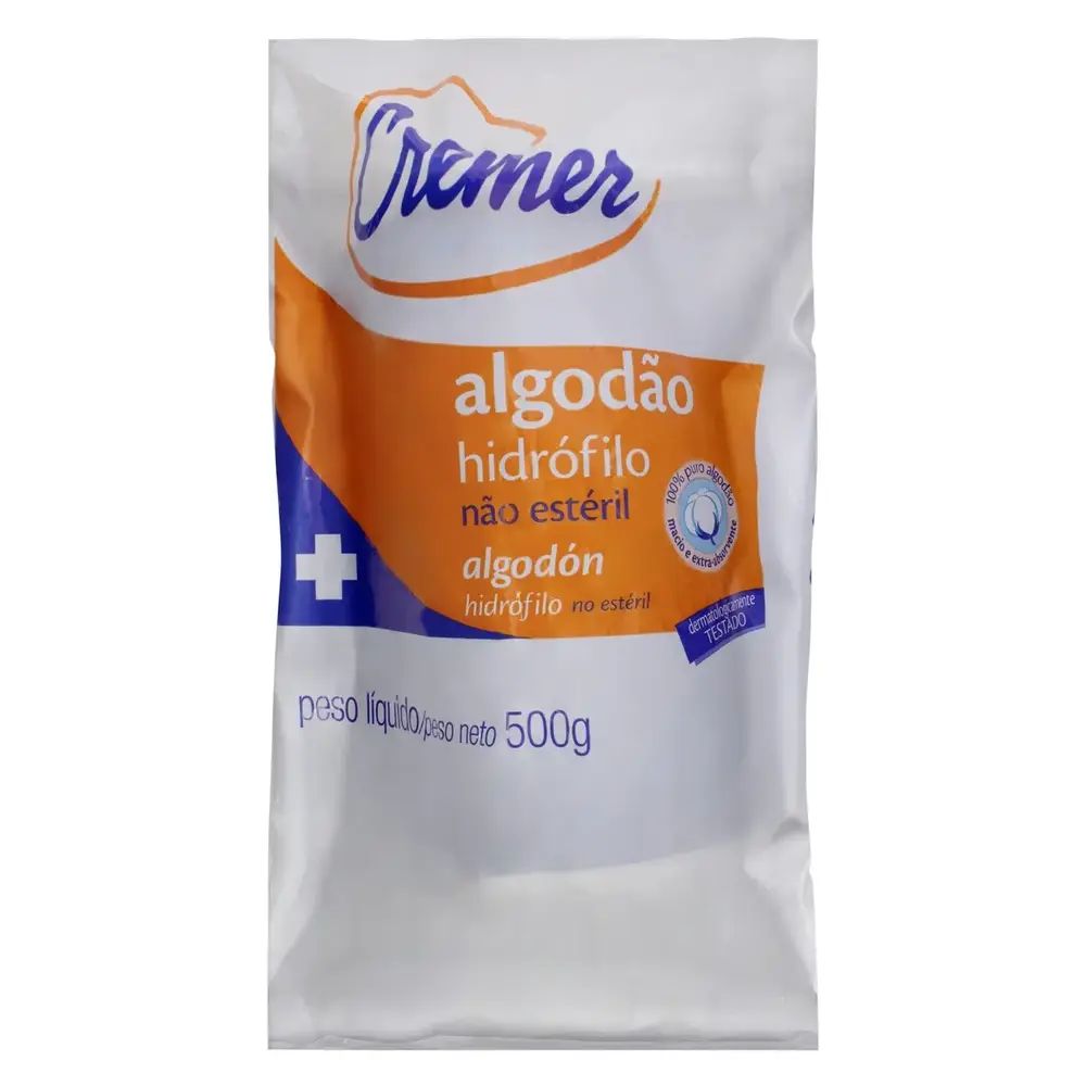 ALGODAO HIDROFILO NEVOA 500 GR 1 ROLO
