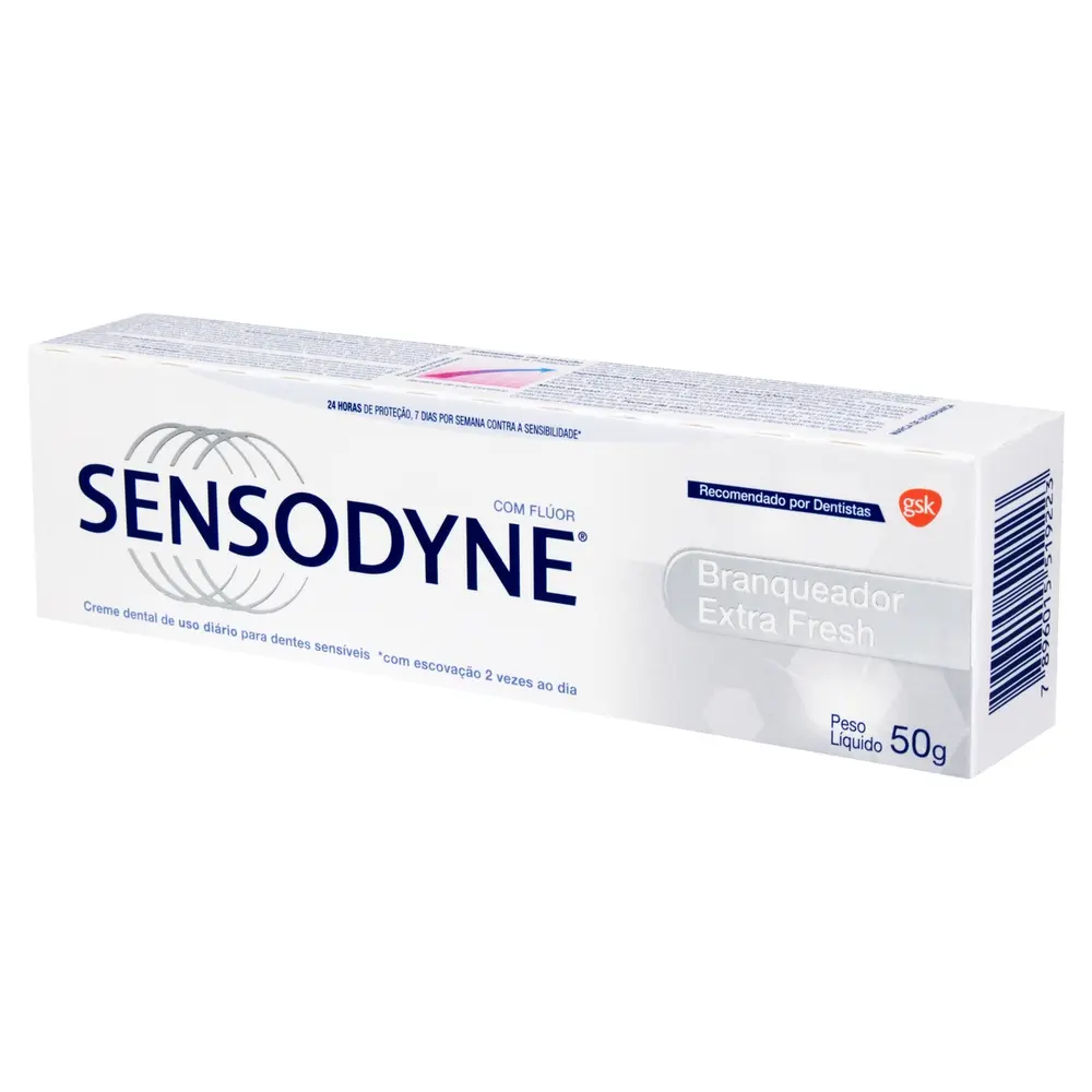 SENSODYNE CREME DENTAL BG 50G BRANQ. EXTRA FRESH