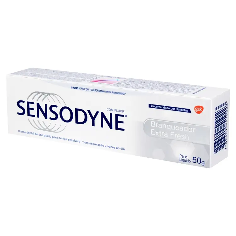 SENSODYNE CREME DENTAL BG 50G BRANQ. EXTRA FRESH