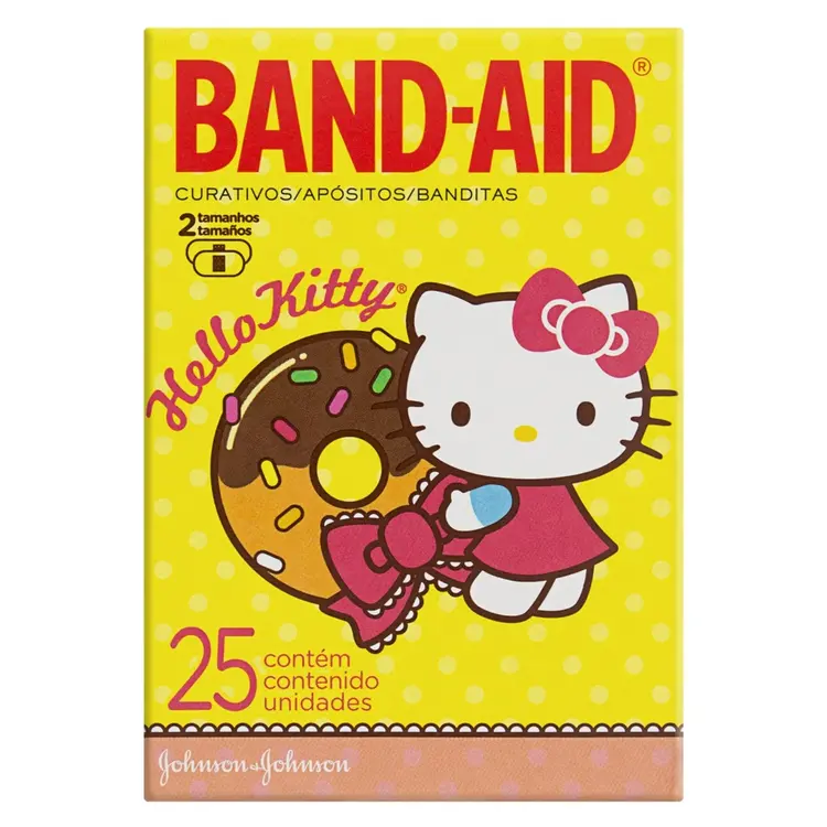 CURAT BAND-AID HELLO KITTY     25UN