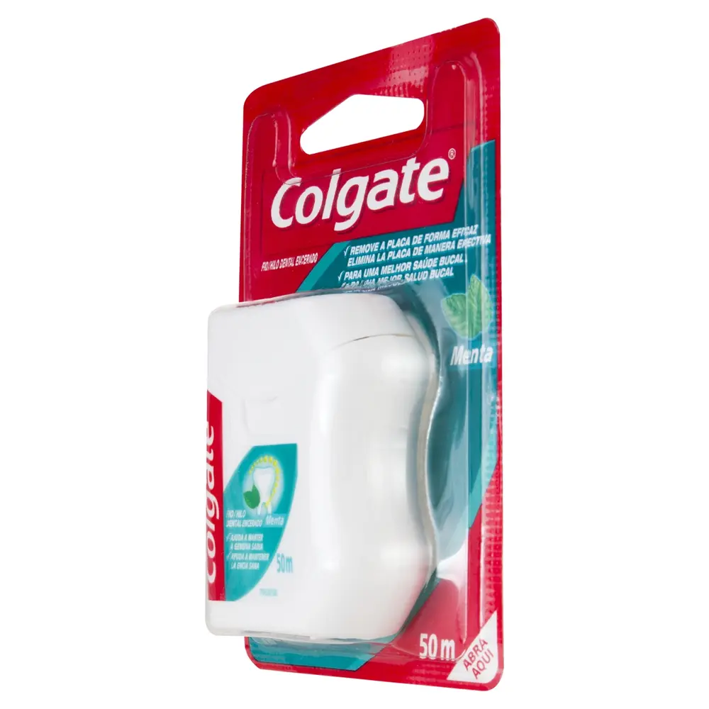 FIO DENTAL COLG MENTA 50M C/6