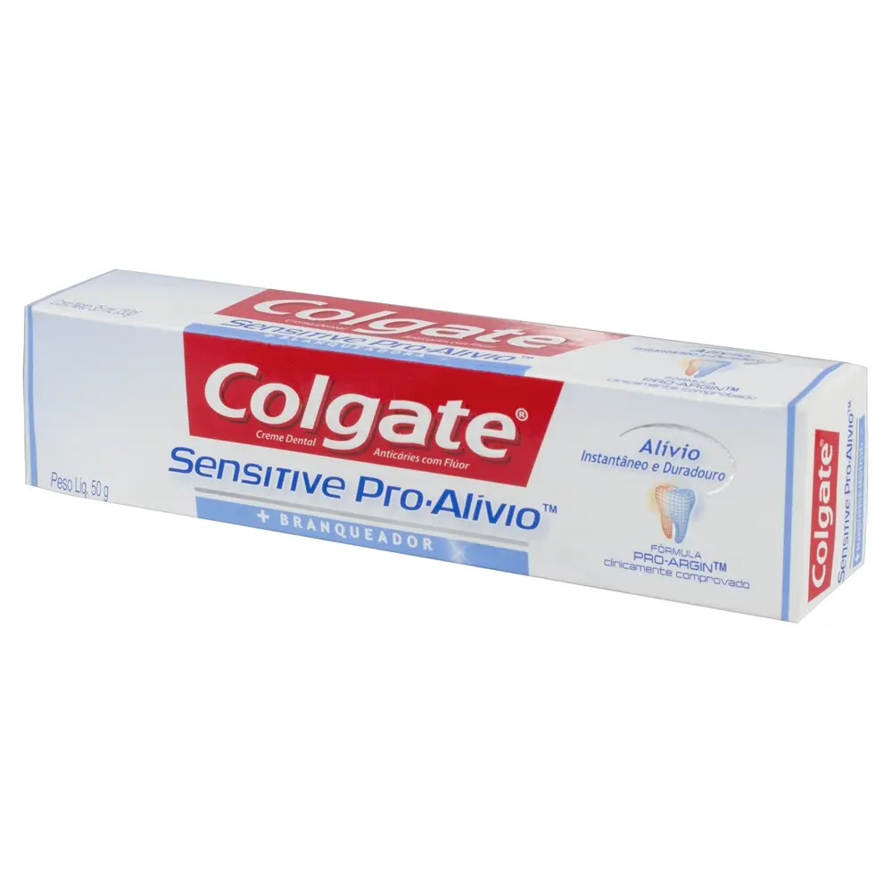 CR DENT COLGATE SENSITIVE PRO-ALIVIO REAL WHITE 50G