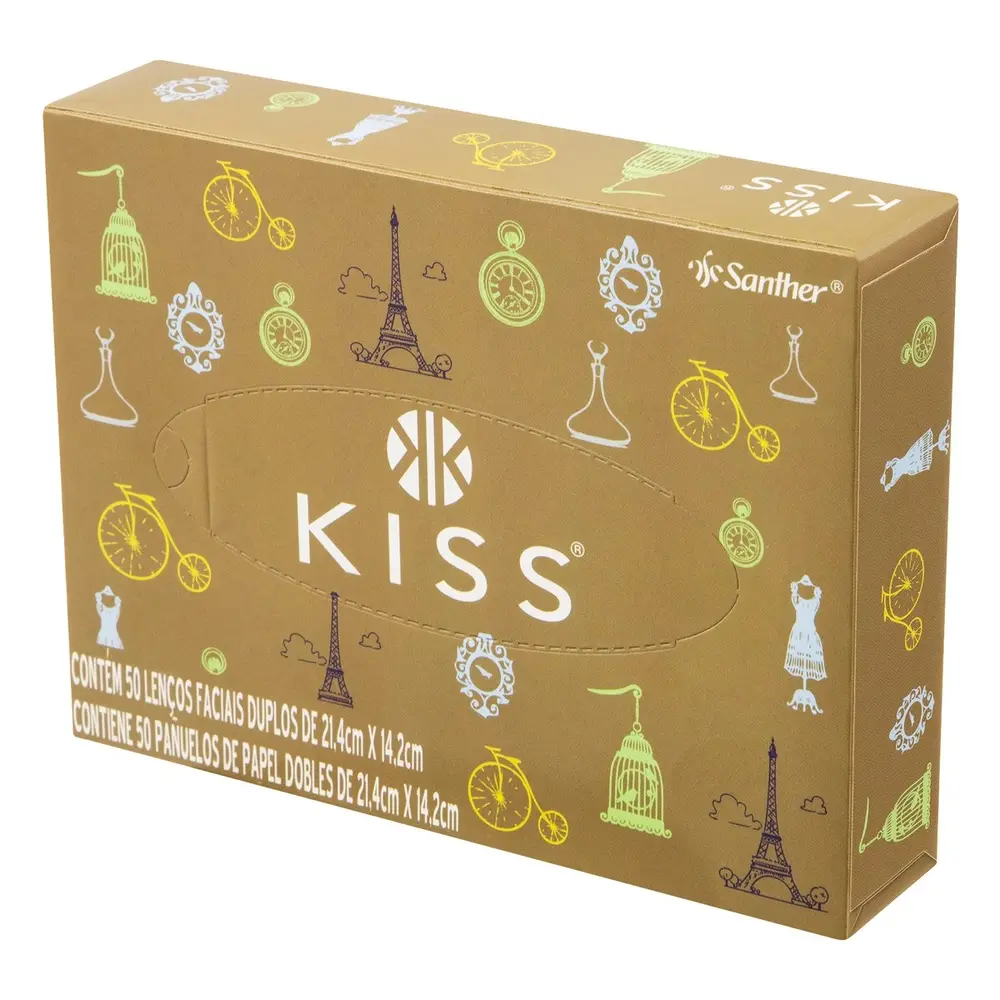 LENCOS DE PAPEL KISS 50 UND