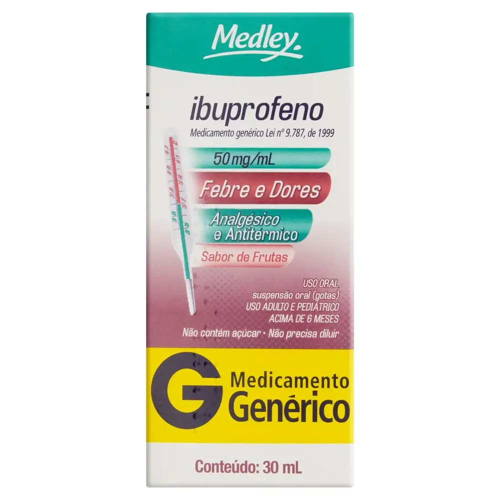 IBUPROFENO 50mg/ml sus fr gts 30ml