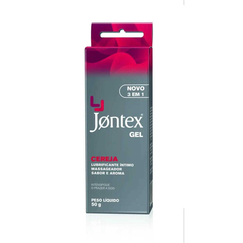 JONTEX GEL LUBRIFICANTE CEREJA 50G