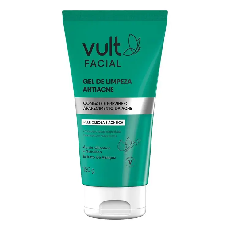 VULT GEL FACIAL LIMP ANTIACNE 150G